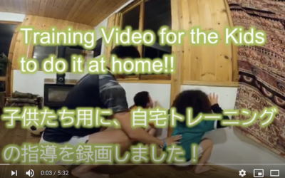 GWも自粛が続く日本、サッカーキッズのための室内トレーニング動画をYouTubeにアップ！