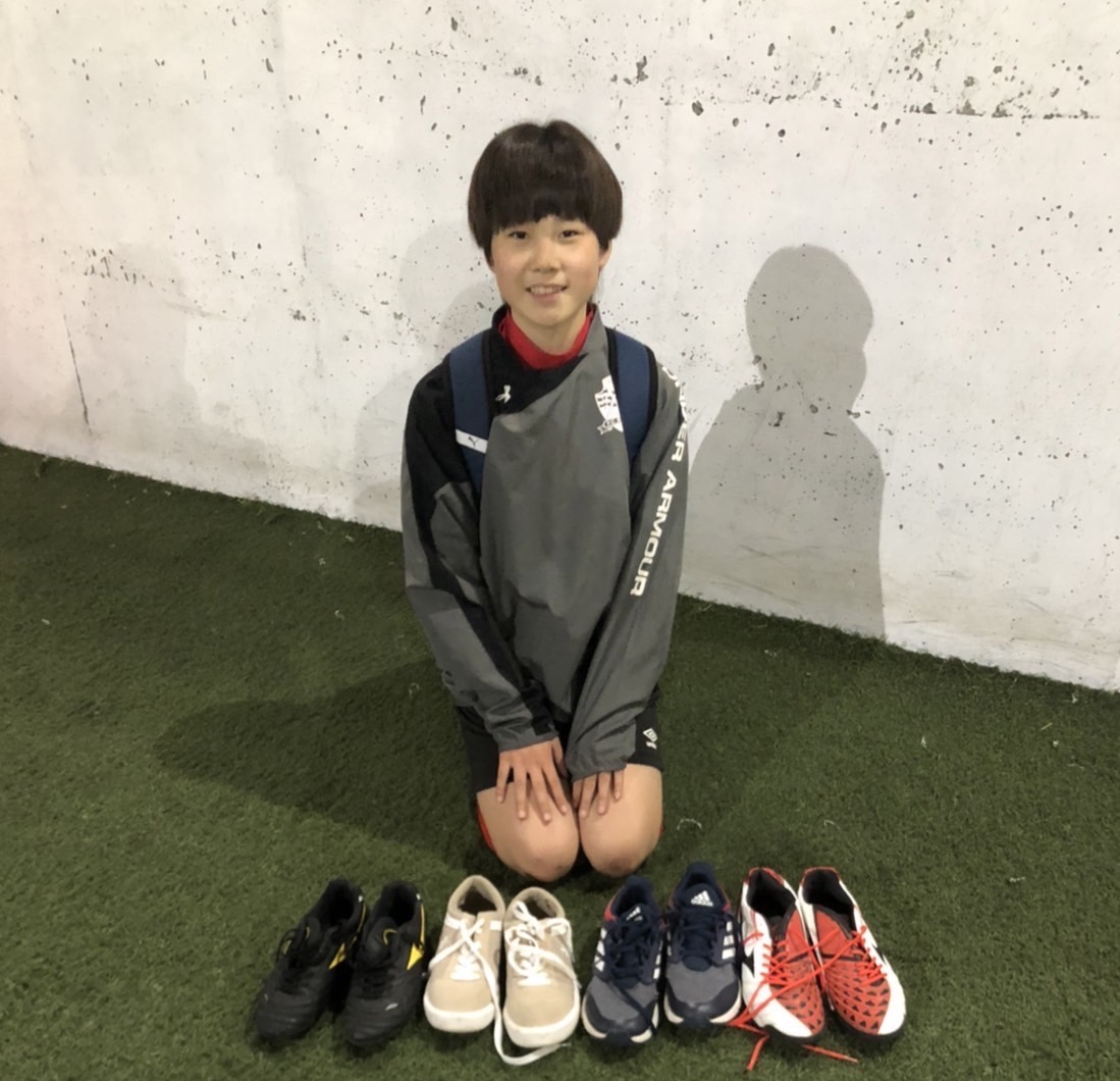 FCレアーレ卒団を控えた6年生の清水夕菜さんがワールドフレンズプロジェクトに参加！