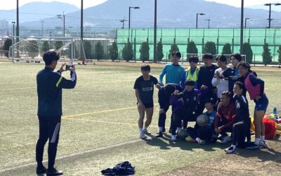 西南学院大学サッカー部（日本・福岡）との新年度ミーティング開催