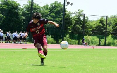 OBの星野翔成さんが全国中学校サッカー大会に出場！