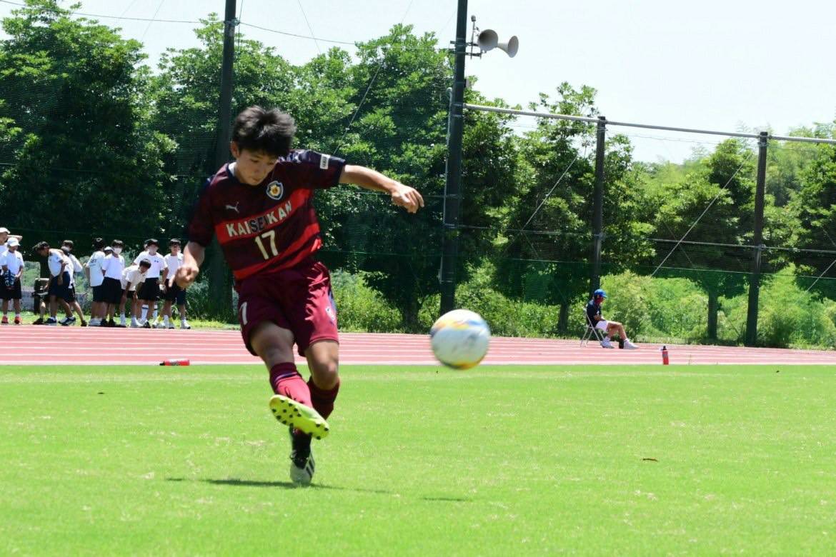 OBの星野翔成さんが全国中学校サッカー大会に出場！