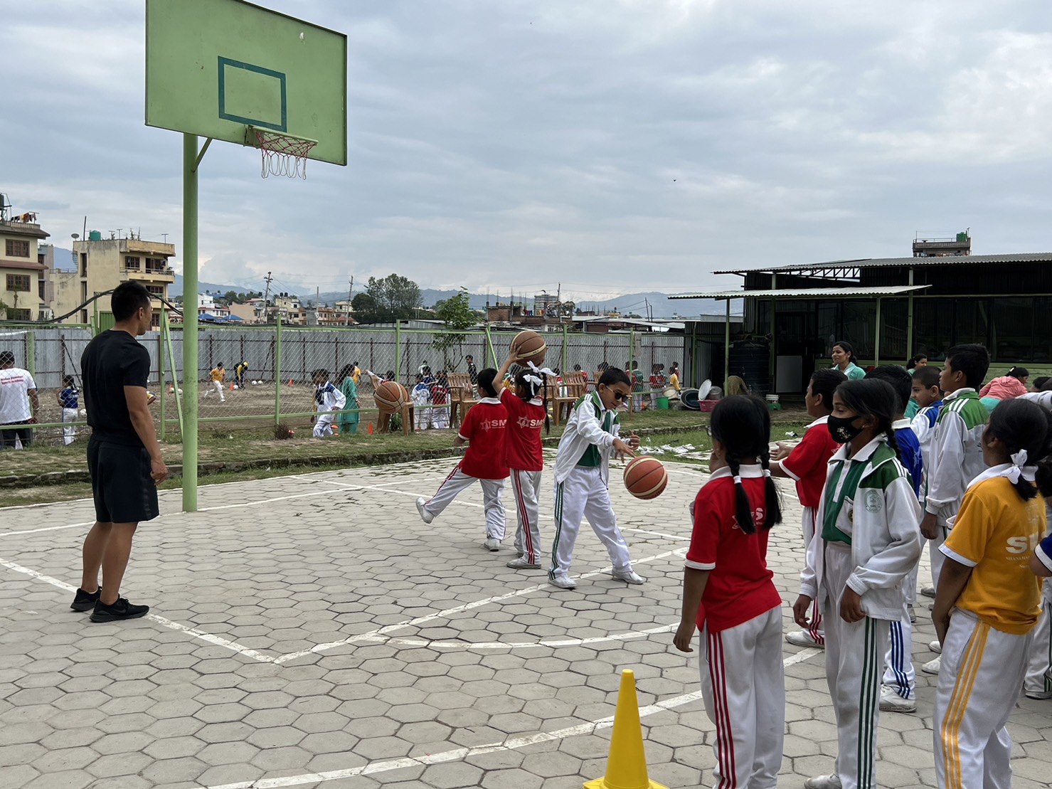 学校スポーツクラスプログラム “REALE WORLD×Shankhadhar Memorial School “　【 School sports class program 】