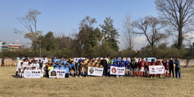 東山高校サッカー部様、オルカ鴨川FC様、坂田記一様から寄付されたユニフォームがネパールのレアーレカップで活躍！