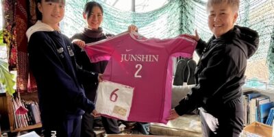 JUNSHIN SPORTS CLUB様よりユニフォームのご寄付をいただきました！
