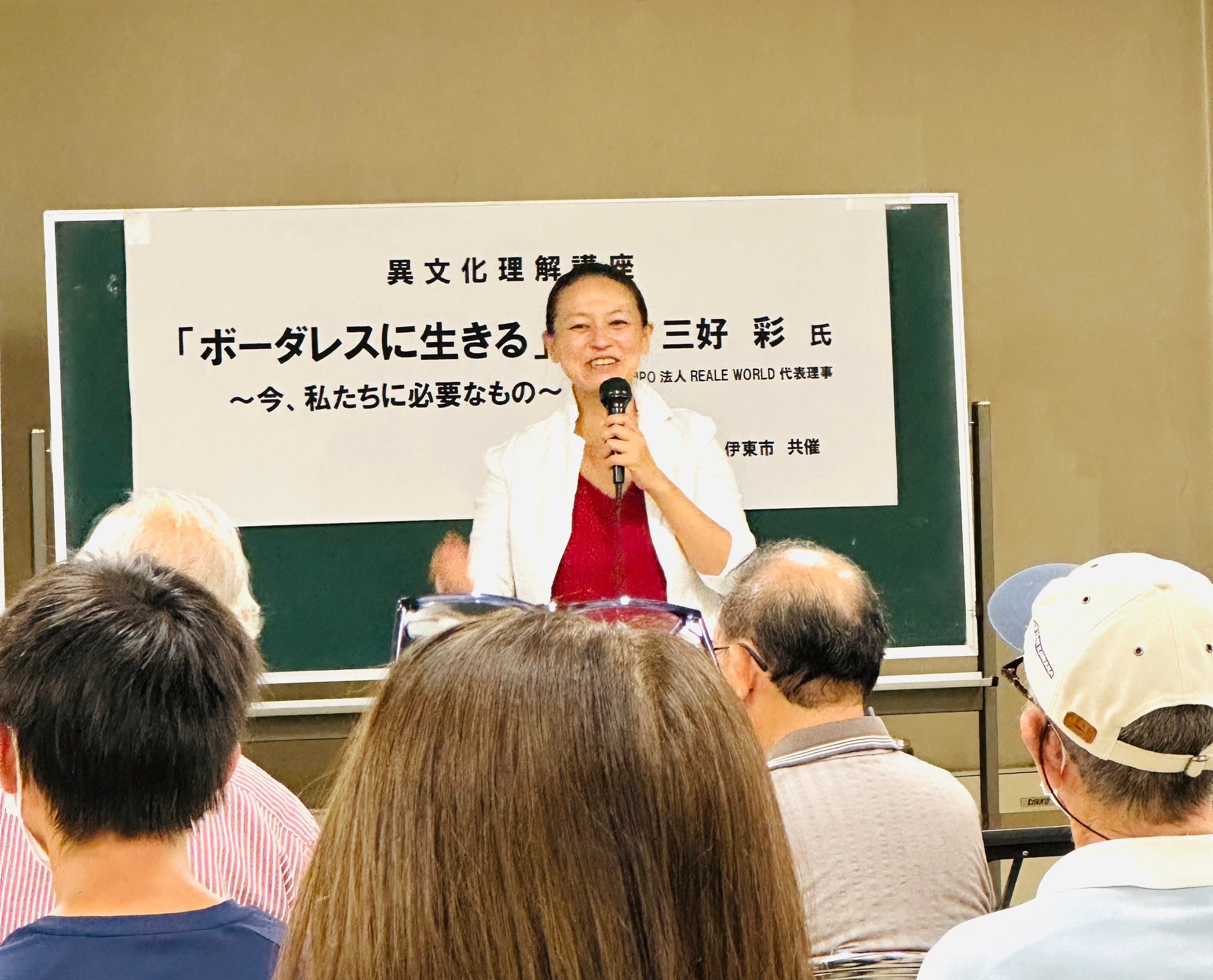 伊東国際交流協会にて代表が講演をしました！