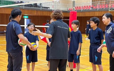 オリンピア中村和美選手のバレーボールクリニックを中学生を対象に開催！次回は10月26日！