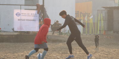 FCレアーレ・ジャパンの坂田コーチがネパールでサッカークリニック　Nori Coach’s Soccer Clinic in Nepal