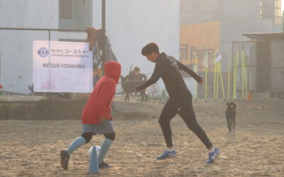 FCレアーレ・ジャパンの坂田コーチがネパールでサッカークリニック　Nori Coach’s Soccer Clinic in Nepal